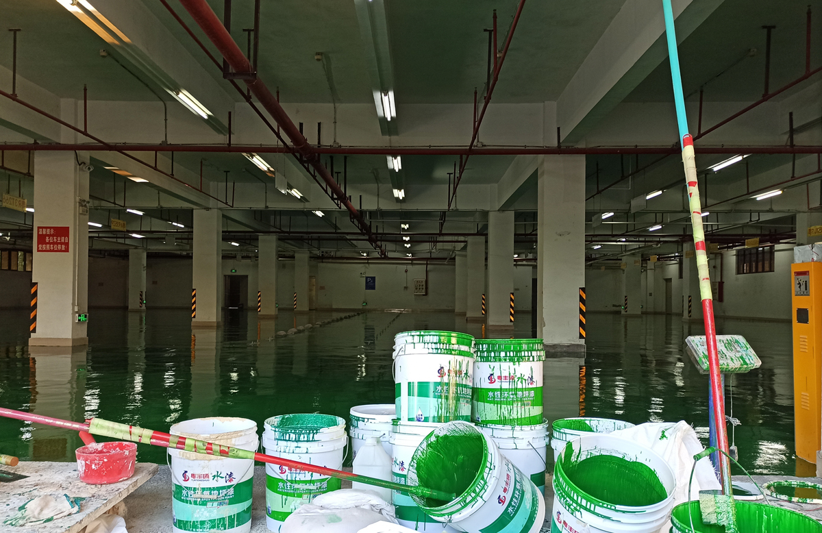 1644663162114138.jpg 清遠(yuǎn)農(nóng)商銀行地下車庫地坪漆工程2.jpg