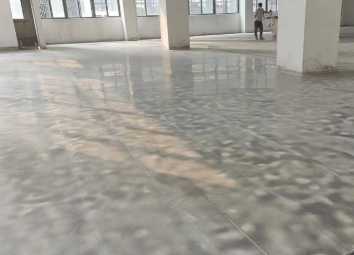 韶關(guān)博世鋁業(yè)有限公司車間水性環(huán)氧平涂地坪工程案例